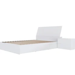 Ensemble grand lit avec rangement (60") - 3 mcx - Nexera