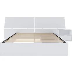 Ensemble grand lit avec rangement (60") - 3 mcx - Nexera
