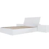 Ensemble grand lit avec rangement 3 tiroirs (60") - 4 mcx - Nexera