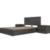 Ensemble grand lit avec rangement (60") - 4 mcx - Nexera