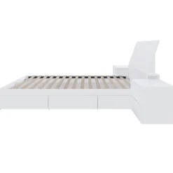 Ensemble lit double avec rangement (54