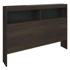 Ensemble lit double avec rangement 6 tiroirs, tête de lit et table de chevet (54