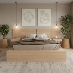 Ensemble très grand lit (78") - 4 mcx - Nexera