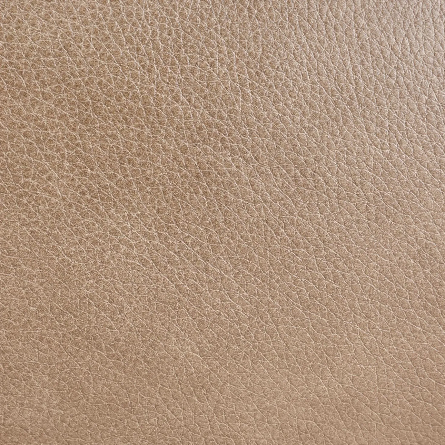 Fauteuil inclinable électrique en cuir avec appui-tête ajustable - taupe