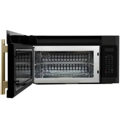 FORNO Micro-ondes/hotte 1,5 pi3, Noir, 30", 1500W, 300