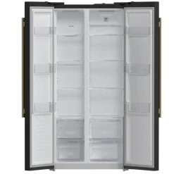 FORNO Réfrigérateur 15,6 pi3 33 po Noir Côte à côte - FFRBI1805-33