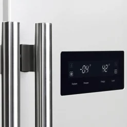FORNO Réfrigérateur 15,6 pi3 33 po Blanc Côte à côte - FFRBI1805-33