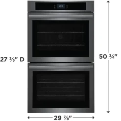 FRIGIDAIRE Four encastré double Inox noir30