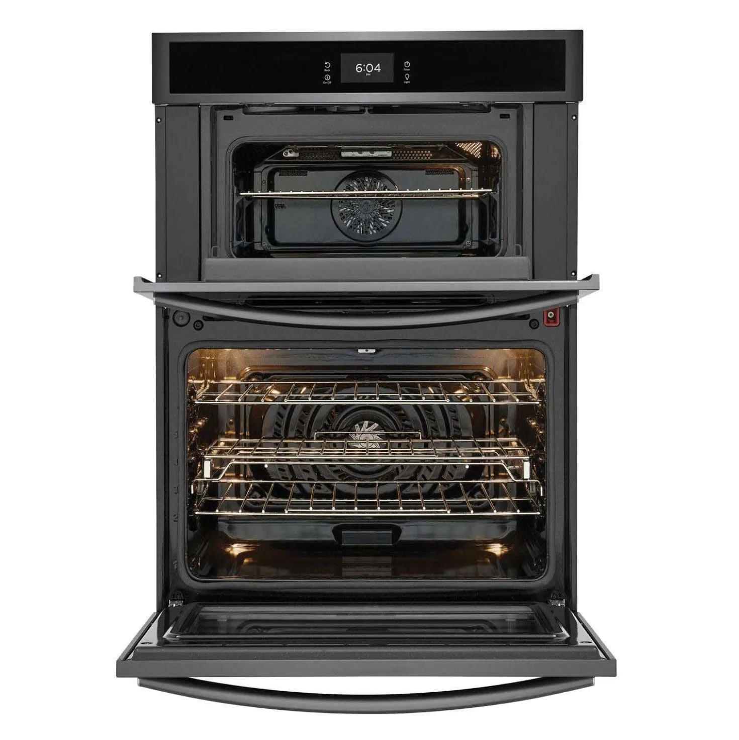 FRIGIDAIRE GALLERY Combinaison four encastrée et micro-ondes Inox noir30"Électrique - GCWM3067AD