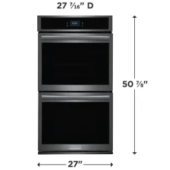 FRIGIDAIRE GALLERY Four encastré double Inox noir27
