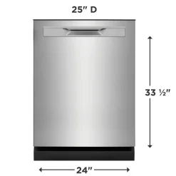 FRIGIDAIRE GALLERY Lave-vaisselle Encastré Inox 24
