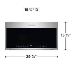 FRIGIDAIRE GALLERY Micro-ondes/hotte, Inox, 30