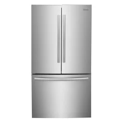 FRIGIDAIRE GALLERY Réfrigérateur 23,3 pi3 36 po Inox Congélateur en bas, Portes françaises - GRFG2353AF