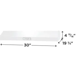 FRIGIDAIRE Hotte Encastré Blanc 30