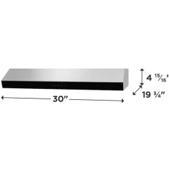FRIGIDAIRE Hotte Standard Inox 30