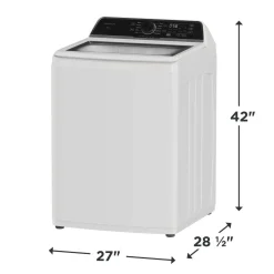 FRIGIDAIRE Laveuse Chargement par le haut Blanc 27