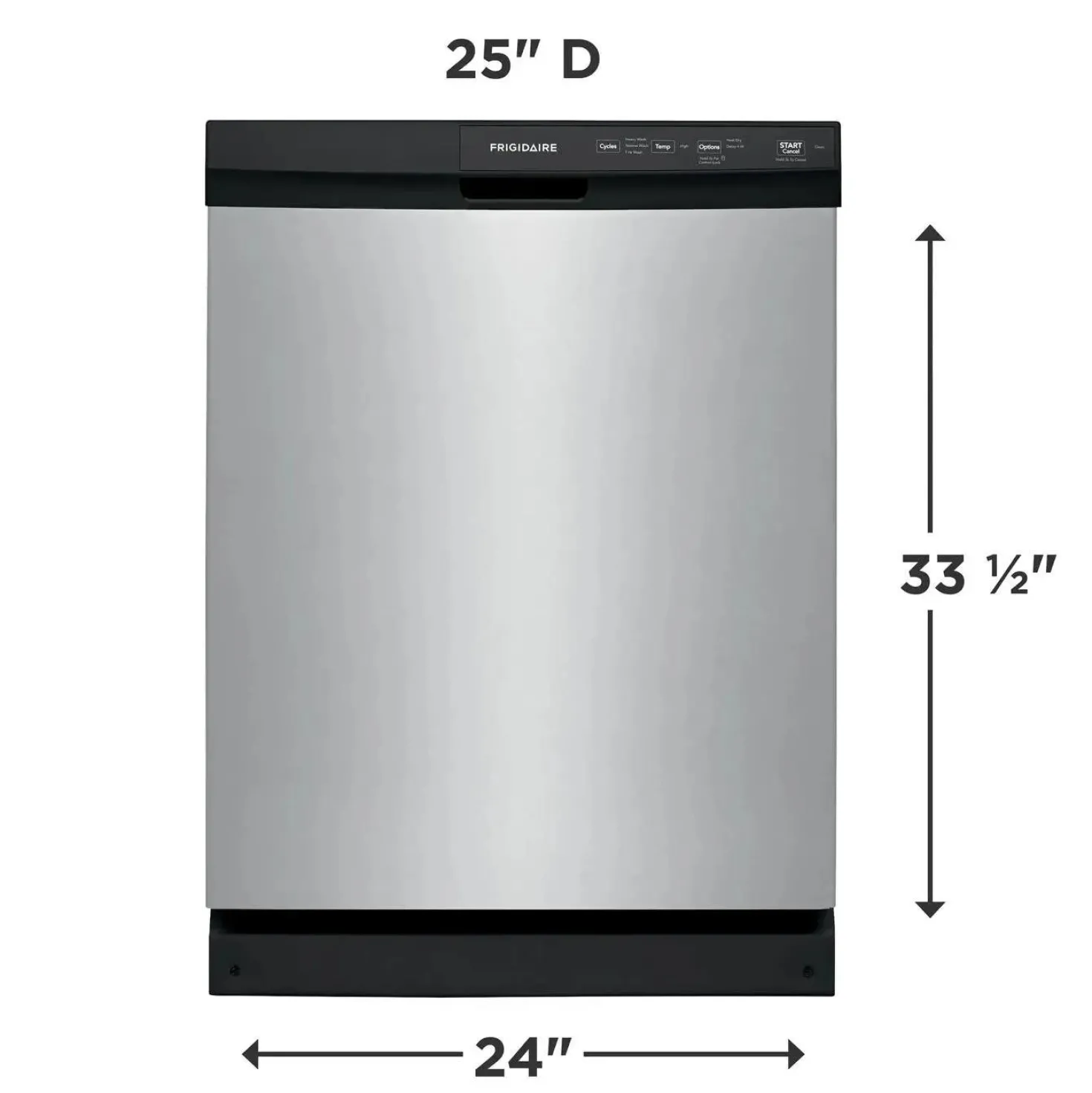 FRIGIDAIRE Lave-vaisselle Encastré Inox 24" 60dB - FFCD2413US