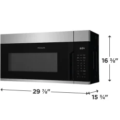 FRIGIDAIRE Micro-ondes/hotte, Inox, 30