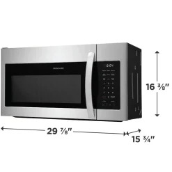 FRIGIDAIRE Micro-ondes/hotte, Inox, 30