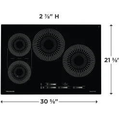 Frigidaire Plaque de cuissonNoir 30.5
