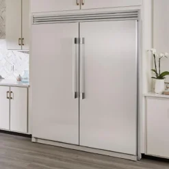 Frigidaire Professional Ensemble Réfrigérateur & Congélateur 37,8 pi³ avec kit d’encastrement Inox Tout réfrigérateur -
