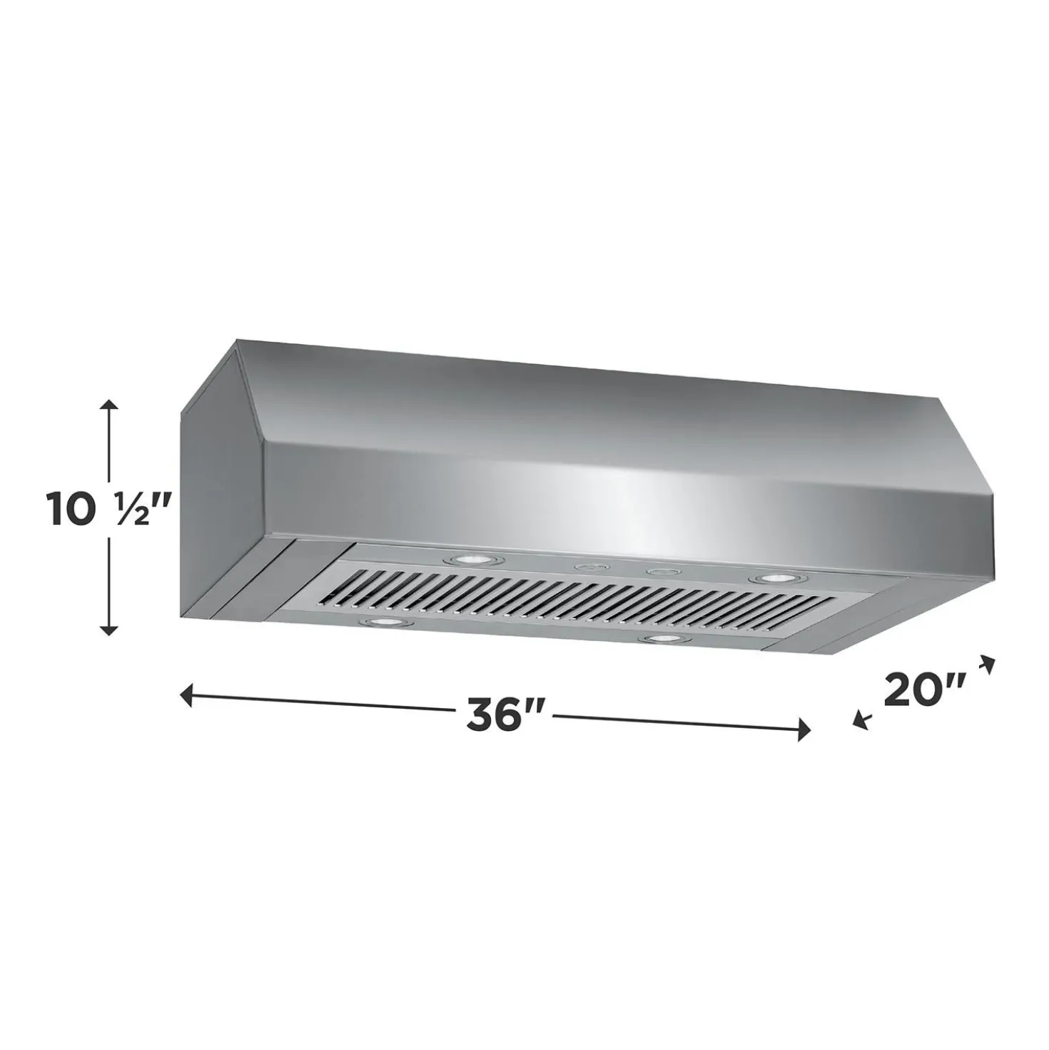 Frigidaire Professional Hotte Standard Inox 36" , 400 PI3/MIN-FHWC3650RS