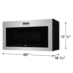 Frigidaire Professional Micro-ondes/Hotte, Inox, 30