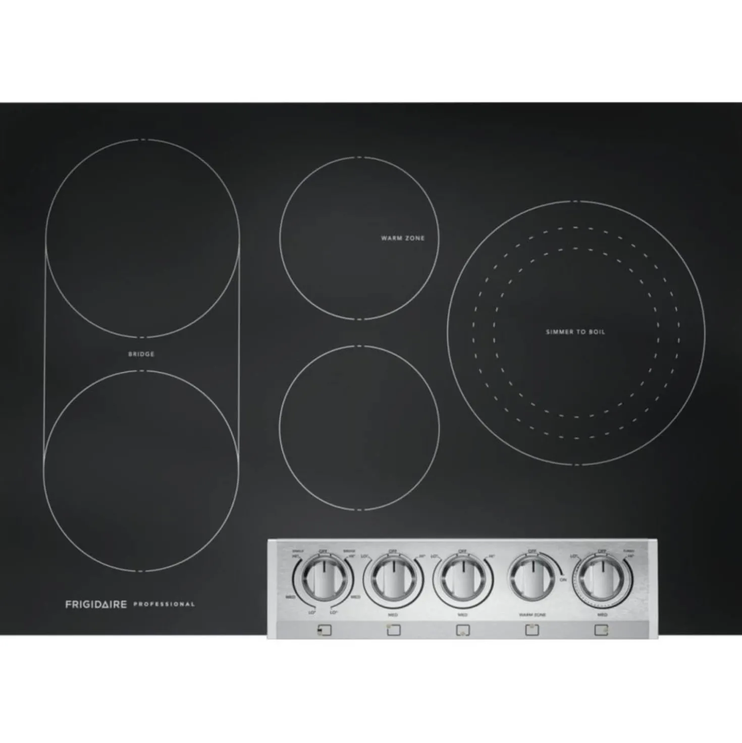 Frigidaire Professional Plaque de cuisson Vitrocéramique Noir 30" Noir - PCCE3080AF