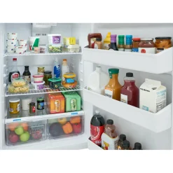 FRIGIDAIRE Réfrigerateur 18 pi3 30 po Blanc Congélateur en haut - FFHT1814YW