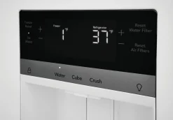 FRIGIDAIRE Réfrigérateur 27,8 pi3 36 po Blanc Congélateur en bas, Portes françaises - FRFS2823AW