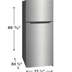 FRIGIDAIRE Réfrigérateur 17,6 pi3 28 po Inox Congélateur en haut - FFHT1822UV