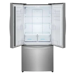 FRIGIDAIRE Réfrigérateur 17,6 pi3 32 po Inox Congélateur en bas, Portes françaises - FRFG1723AV