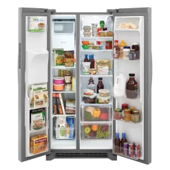 FRIGIDAIRE Réfrigérateur 22,3 pi3 33 po Inox Portes françaises - FRSS2323AS