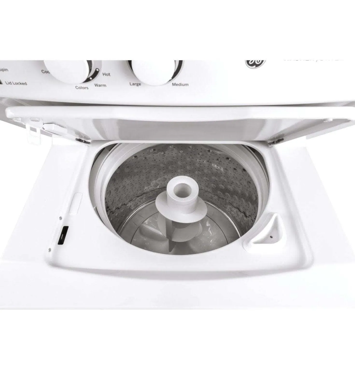 GE Centre de buanderie, Blanc, 24", Chargement par le haut - GUD24ESMMWW