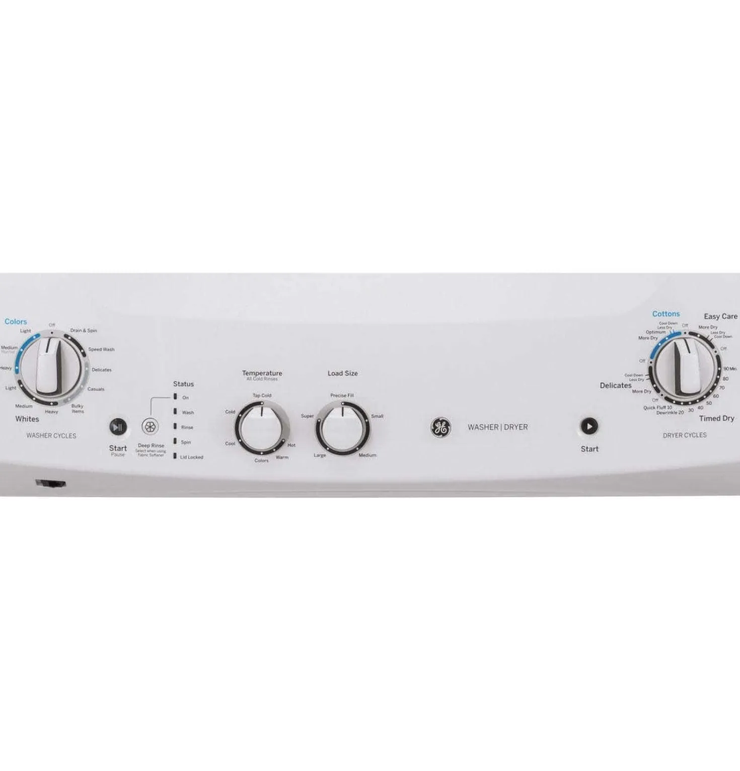 GE Centre de buanderie, Blanc, 24", Chargement par le haut - GUD24ESMMWW