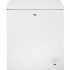 GE Congélateur 5,1 pi3, Blanc, Horizontal, 24.75" - FCM5STWW