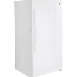 GE Congélateur 17,3 pi3, Blanc, Vertical, 33
