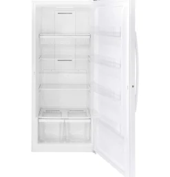 GE Congélateur 21 pi3, Blanc, Vertical, 33" - FUF21DLRWW