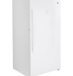 GE Congélateur 17 pi3, Blanc, Vertical, 33