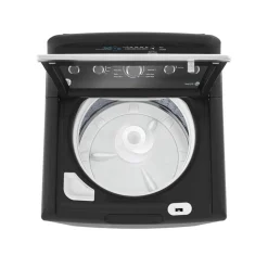 GE Ensemble laveuse sécheuse, Noir, Chargement par le haut