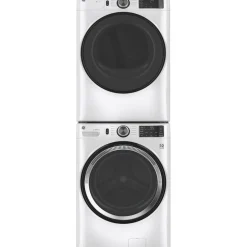 GE Laveuse Chargement frontal Blanc 28
