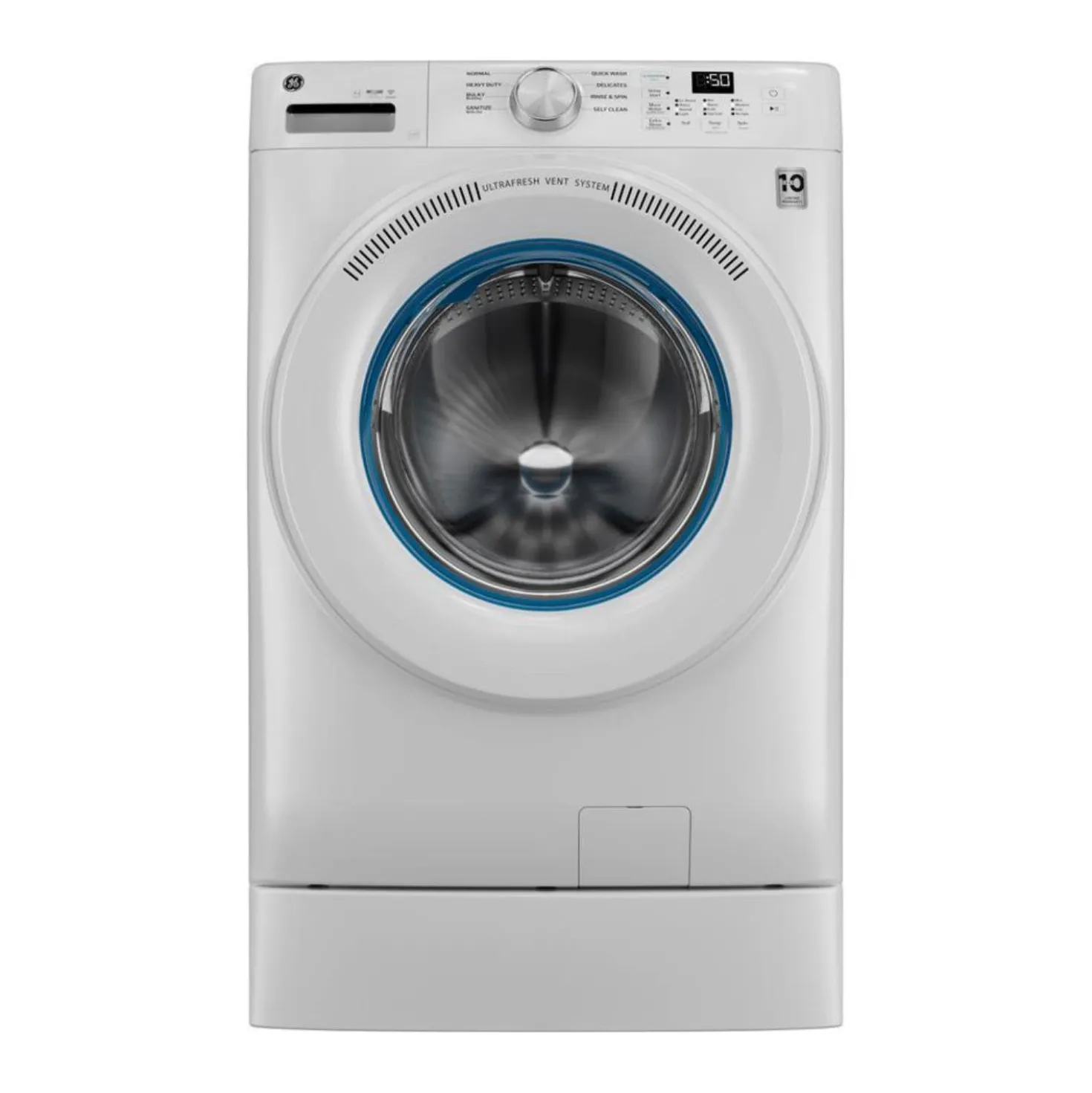 GE Laveuse Chargement frontal Blanc 28" - GFW350SSYWW