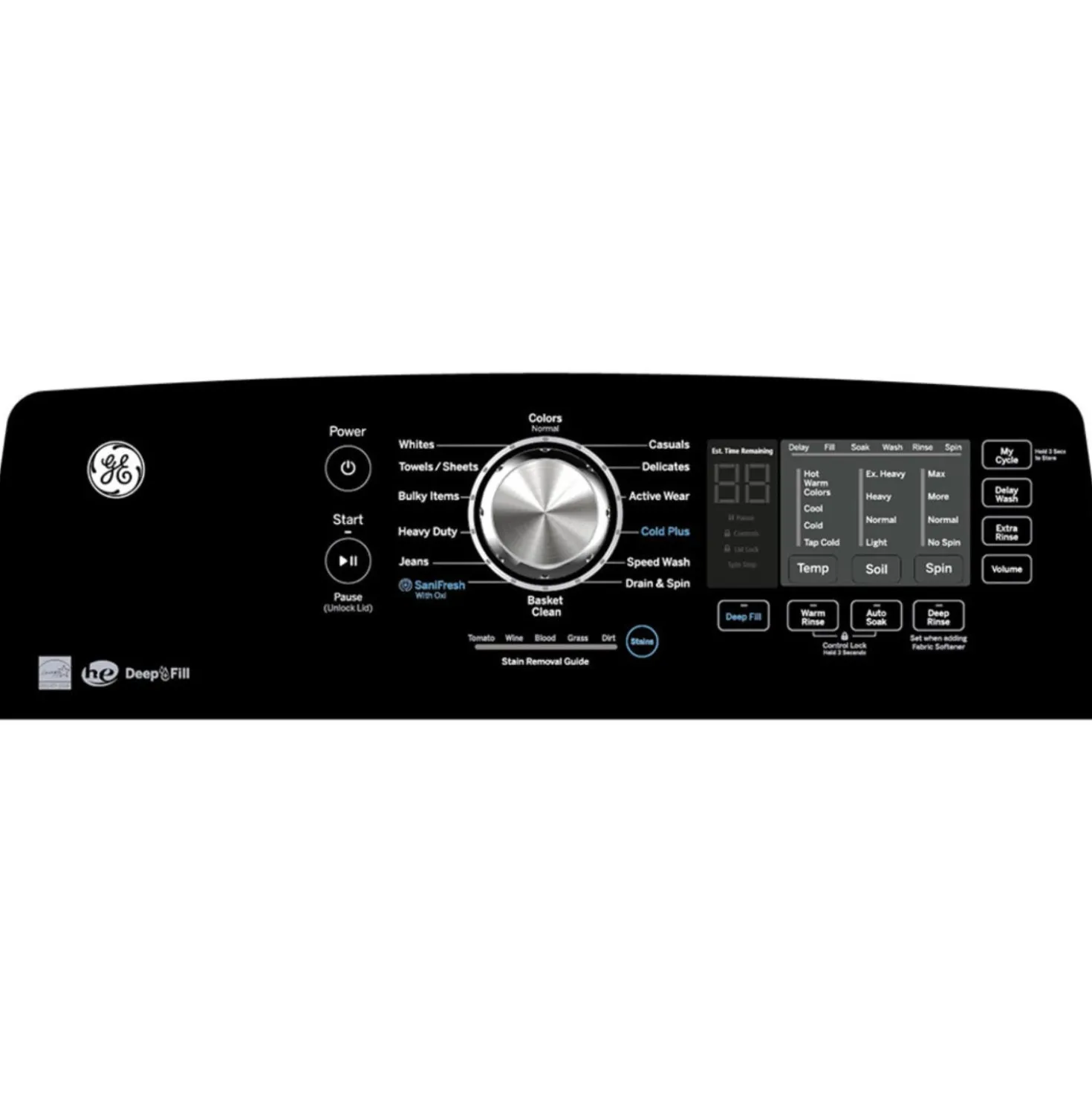 GE Laveuse Chargement par le haut Blanc 27" - GTW681BMRWS