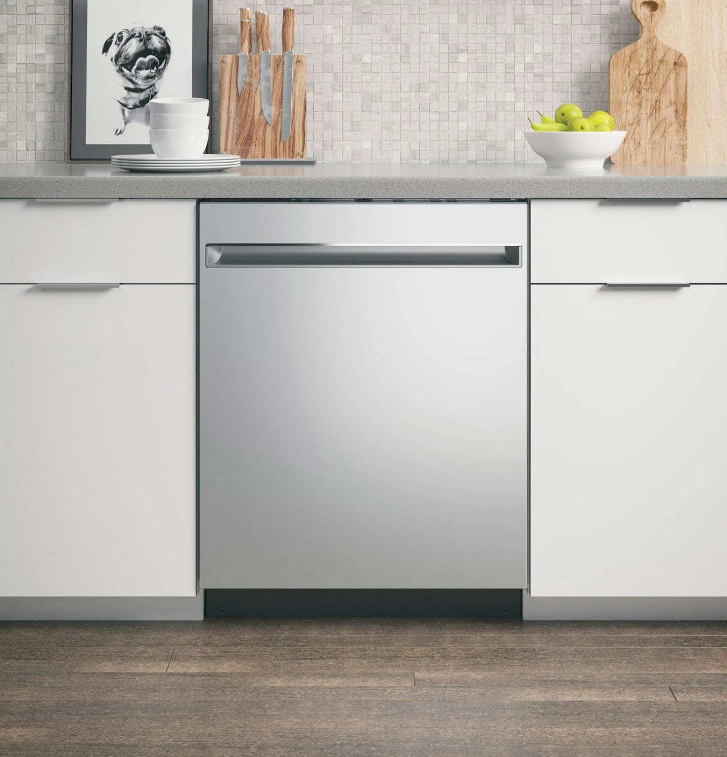 GE Lave-vaisselle Encastré Acier inoxydable 24" 51dB - GDT225SSLSS