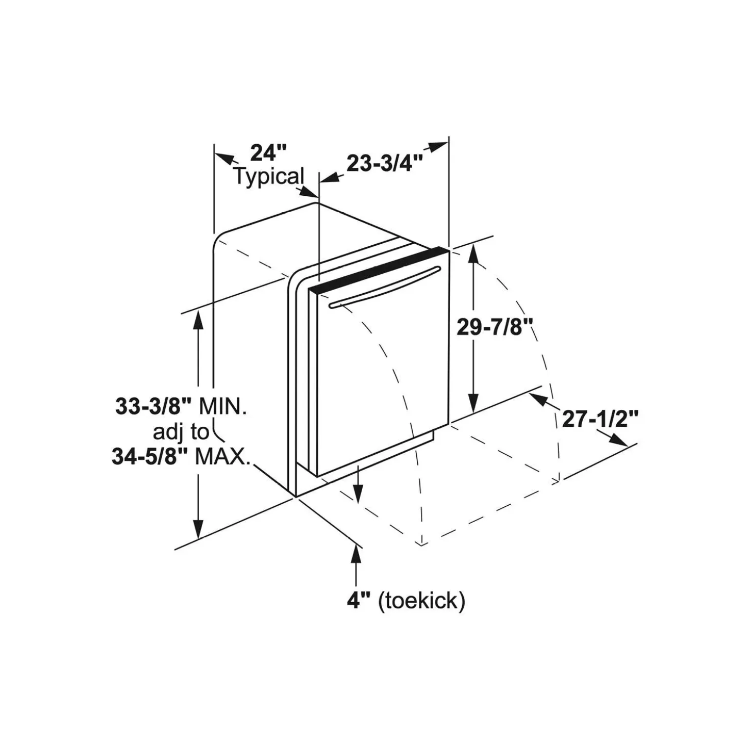 GE Lave-vaisselle Encastré Ardoise 24" 45dB - GDT670SMVES