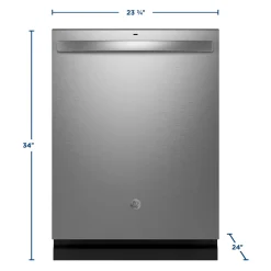 GE Lave-vaisselle Encastré Acier inoxydable 24