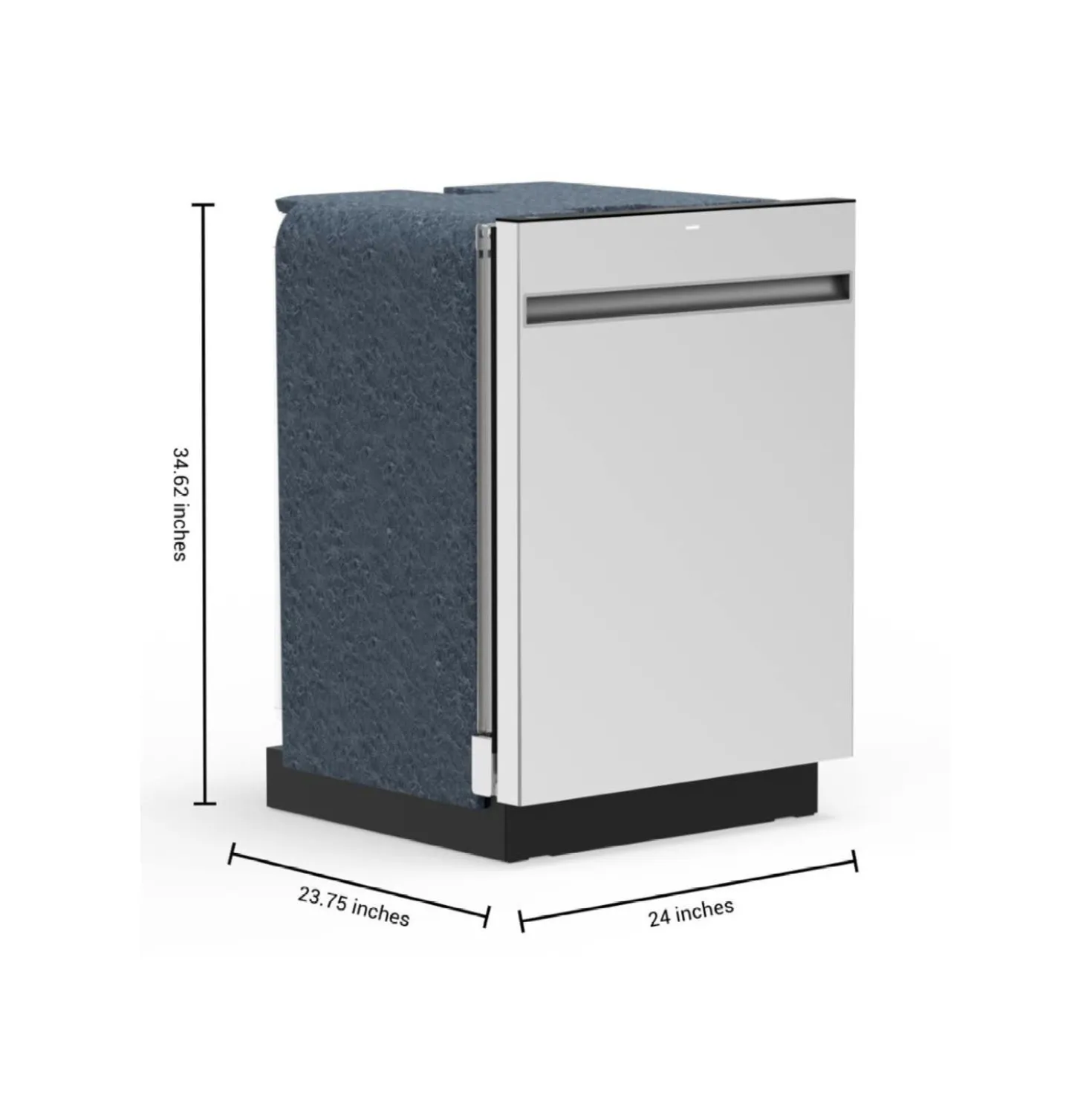 GE Lave-vaisselle Encastré Inox 24" 47dB - GBT600SSVFS