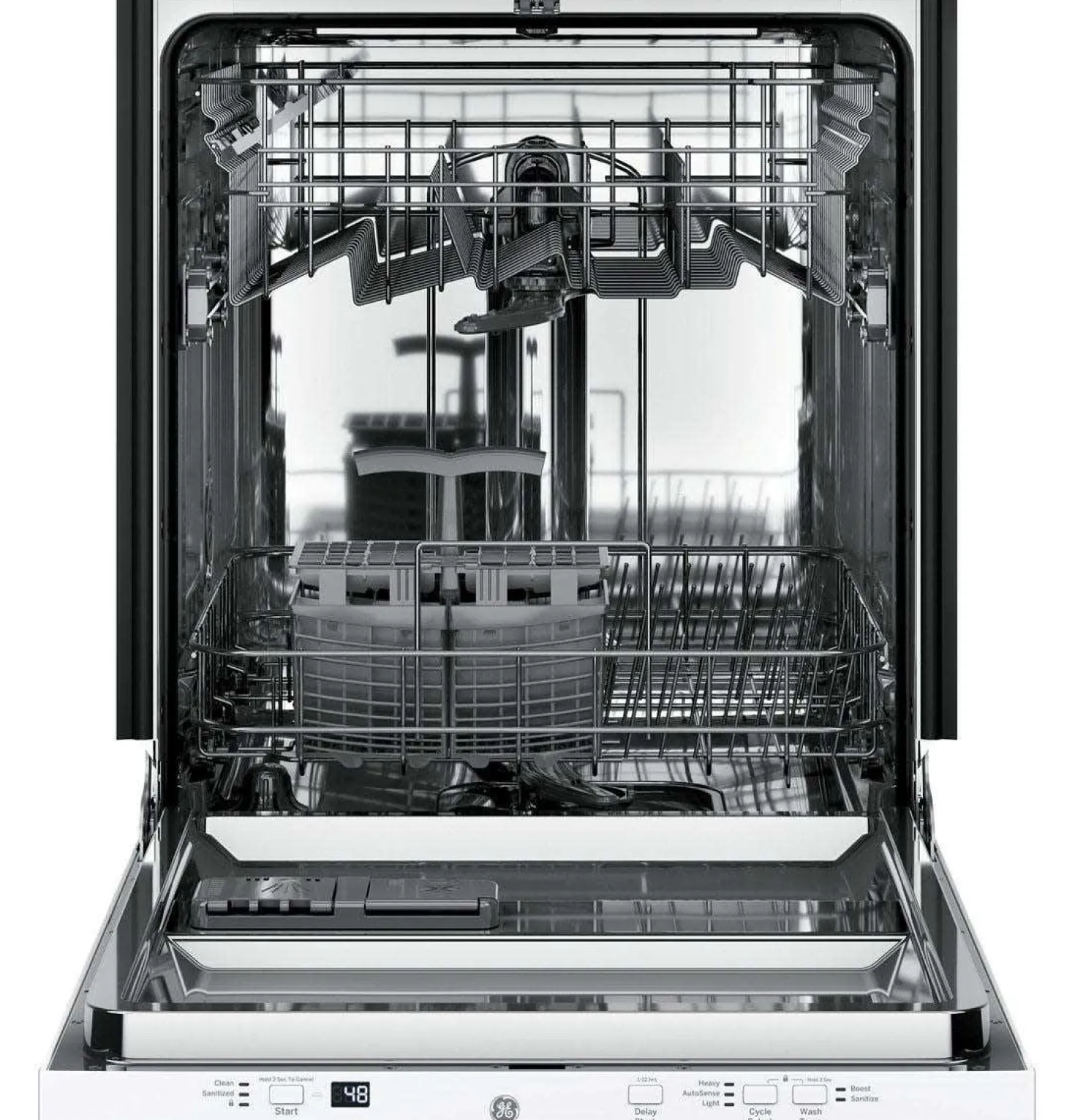GE Lave-vaisselle Encastré Blanc 24" 51dB - GDT225SGLWW