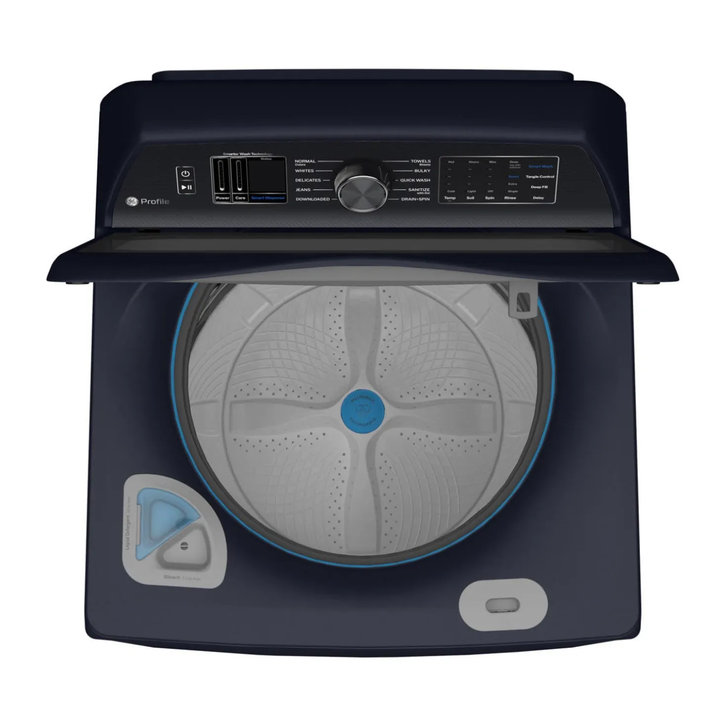 GE Profile Laveuse Chargement par le haut Bleu saphir 28" - PTW800BPWRS