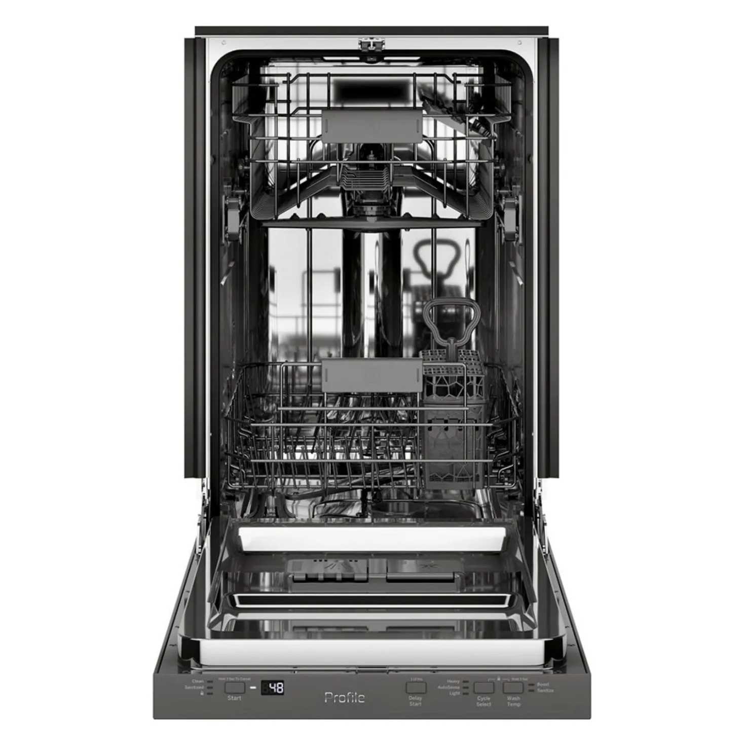 GE Profile Lave-vaisselle 18 po Encastré Acier inoxydable 18" 47dB - PDT145SSLSS